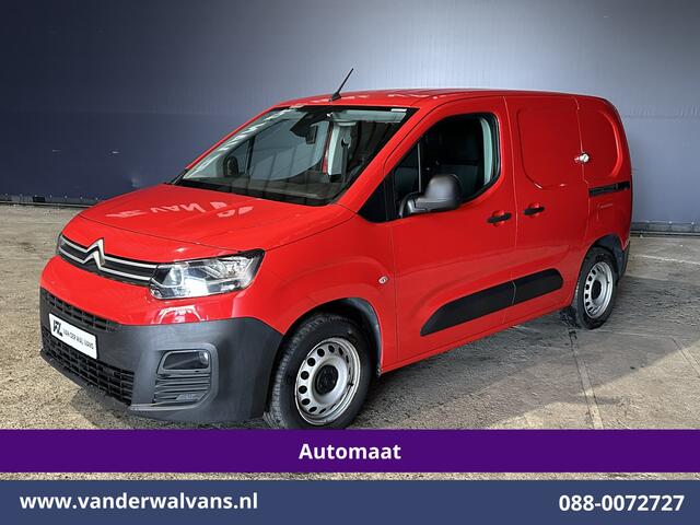 Citroen BERLINGO 1.2 PureTech 130pk Automaat L1H1 Benzine Euro6 Airco | 3-Zits | 2x Zijdeur | Navigatie | Camera Apple Carplay, Android Auto, Cruisecontrol, Parkeersensoren, Bijrijdersbank