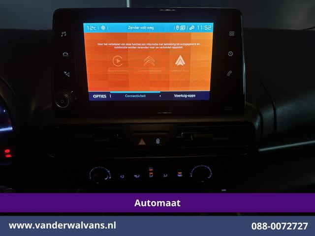 Citroen BERLINGO 1.5 BlueHDI 131pk Automaat L1H1 Euro6 Airco | 2x Zijdeur | Camera | Navigatie | Apple Carplay Android Auto, Cruisecontrol, Parkeersensoren
