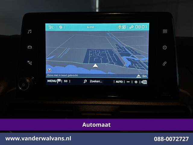 Citroen BERLINGO 1.2 PureTech 131pk Automaat Benzine L1H1 Euro6 Airco | 3-Zits | Navigatie | Camera Apple Carplay, Android Auto, Cruisecontrol, Parkeersensoren, Bijrijdersbank