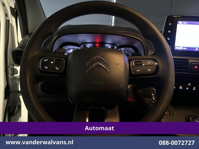 Citroen BERLINGO 1.2 PureTech 130pk Automaat Benzine L1H1 Inrichting Euro6 Airco | Navigatie | Camera Apple Carplay, Android Auto, Cruisecontrol, Parkeersensoren
