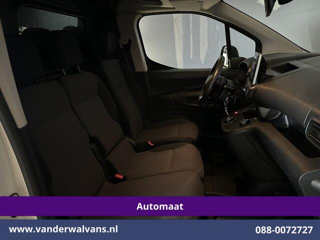 Citroen BERLINGO 1.2 PureTech 130pk Automaat Benzine L1H1 Euro6 Airco | 3-Zits | Navigatie | Camera Apple Carplay, Android Auto, Cruisecontrol, Parkeersensoren, Bijrijdersbank