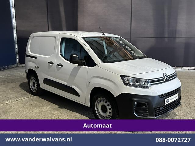 Citroen BERLINGO 1.2 PureTech 130pk Automaat Benzine L1H1 Euro6 Airco | 3-Zits | Navigatie | Camera Apple Carplay, Android Auto, Cruisecontrol, Parkeersensoren, Bijrijdersbank