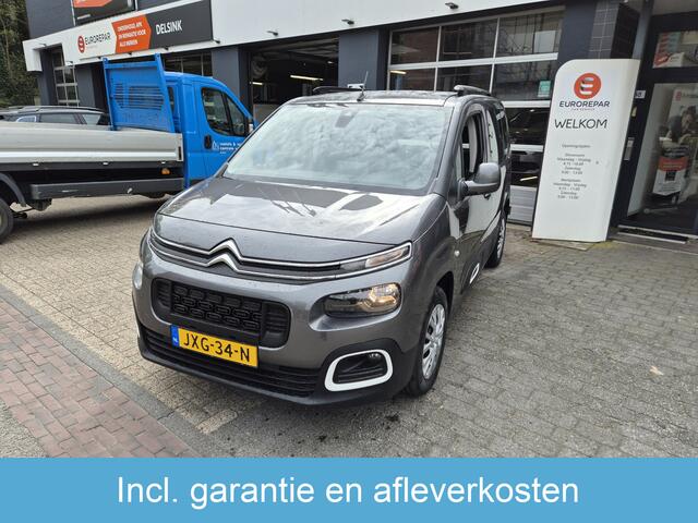 Citroen BERLINGO 1.2 PureTech Shine Automaat Automaat/Dakrails/Airco/Nav/Andriod/Apple Eurorepar