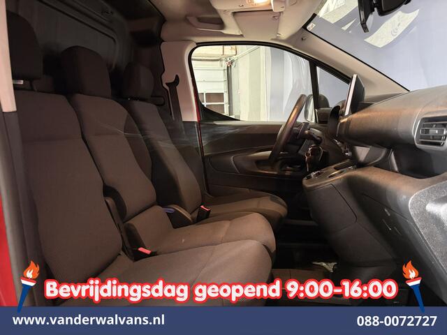 Citroen BERLINGO 1.2 PureTech 130pk Automaat Benzine L1H1 Euro6 Airco | 3-Zits | 2x zijdeur | Navigatie | Apple Carplay Android Auto, Cruisecontrol, Parkeersensoren, Bijrijdersbank
