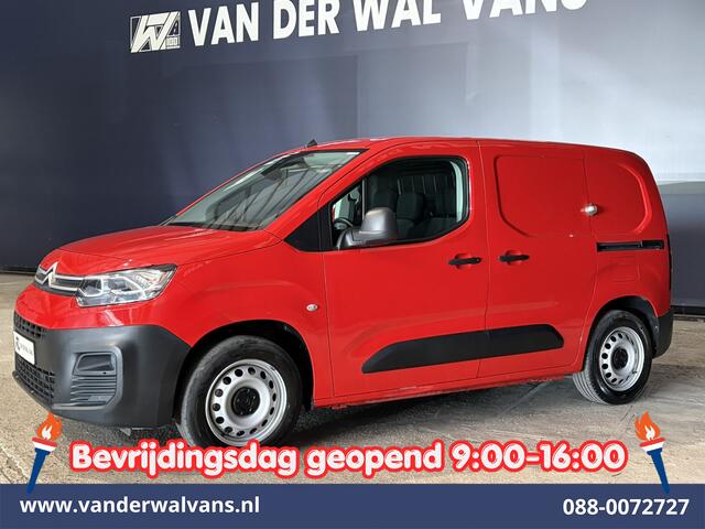 Citroen BERLINGO 1.2 PureTech 130pk Automaat Benzine L1H1 Euro6 Airco | 3-Zits | 2x zijdeur | Navigatie | Apple Carplay Android Auto, Cruisecontrol, Parkeersensoren, Bijrijdersbank
