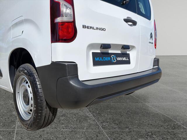 Citroen BERLINGO L1 1.5 BlueHDi 100pk | BPM vrij | Achterdeuren met ramen | Raam in tussenschot | Airco | Cruise control | Bluetooth Radio | Multimedia | Houten vloer in laadruimte | voor ¤21.995 ex. BTW rijklaar