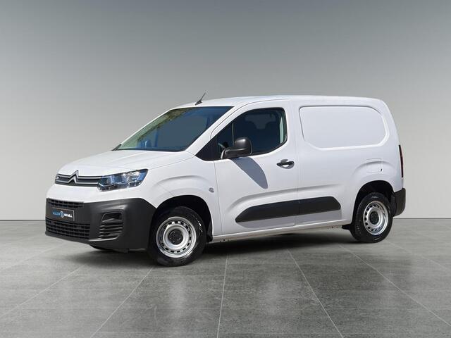 Citroen BERLINGO L1 1.5 BlueHDi 100pk | BPM vrij | Achterdeuren met ramen | Raam in tussenschot | Airco | Cruise control | Bluetooth Radio | Multimedia | Houten vloer in laadruimte | voor ¤21.995 ex. BTW rijklaar