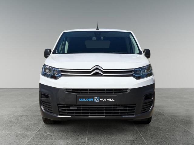 Citroen BERLINGO L1 1.5 BlueHDi 100pk | BPM vrij | Achterdeuren met ramen | Raam in tussenschot | Airco | Cruise control | Bluetooth Radio | Multimedia | Houten vloer in laadruimte | voor ¤21.995 ex. BTW rijklaar