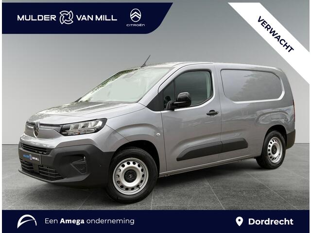 Citroen BERLINGO ë-Berlingo L2 50 kWh 136pk | 8 jaar garantie | 0% financial lease | 2-zits | NAVI | Draadloze Apple Carplay en Android Auto | Multimedia | Achteruitrijcamera | Parkeersensoren voor- en achter | Dode hoek detectie | Digital cockpit | Stuurwielbediening | B