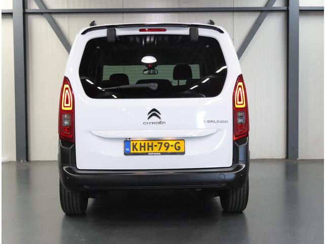 Citroen BERLINGO 1.2 130PK Feel | 1ste Eigenaar | AUTOMAAT | AppleCarPlay/AndroidAuto | 5 Persoons! | Camera | Cruise Control | Climate Control | Dakreals | Parkeersensoren | Isofix | Privacy Glass | Armsteunen |