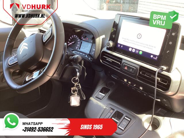Citroen BERLINGO 1.5 HDi 130 pk Aut. L2 3 Pers./ Carplay/ Climate/ Camera/ Standkachel/ Stoelverw/ Trekhaak/ LMV/ Dealer O.H.