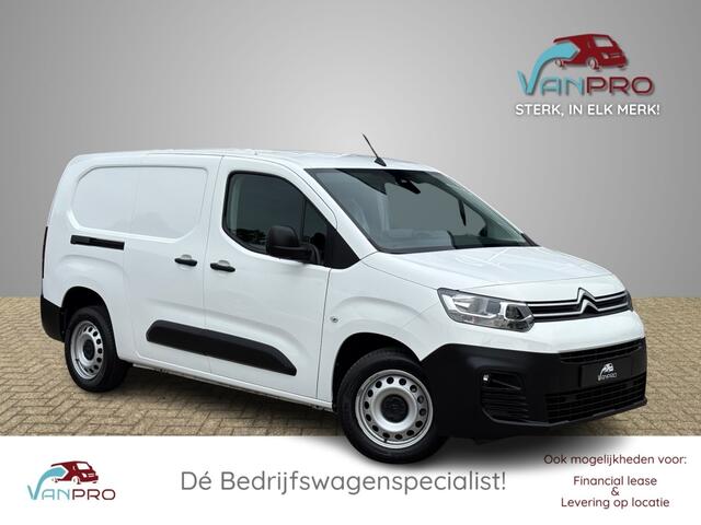 Citroen BERLINGO CLUB XL 1.5 BlueHDI 99PK L2 / Cruise / Airco / Carplay / Navi / DAB / Lang / Multifunctioneel stuurwiel / Stoel in hoogte verstb
