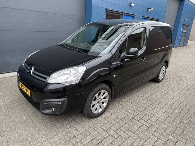 Citroen BERLINGO 1.6BLUE HDI 100 AUT NAVI Zwart LMV Camera!!