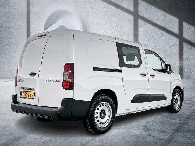 Citroen BERLINGO ë-Berlingo 136 PK Flex Crewcab L2 50 kWh DubbelCabine!! | 5 zits | 100% Elektrisch! | Grijs Kenteken | Navigatie |