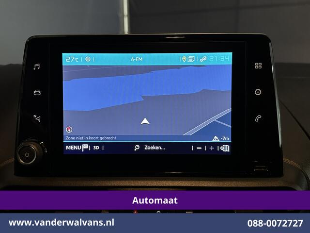 Citroen BERLINGO 1.2 PureTech 130pk Automaat Benzine L1H1 Euro6 Airco | 3-Zits | Navigatie | Cruisecontrol | Apple Carplay Android Auto, Achteruitrijcamera, Parkeersensoren