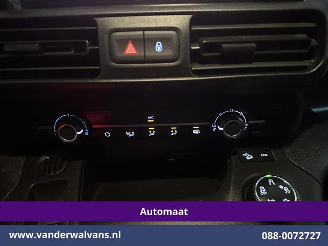 Citroen BERLINGO 1.2 PureTech 130pk Automaat Benzine L1H1 Inrichting Euro6 Airco | 3-Zits | Navigatie | Camera | Apple Carplay Cruisecontrol, Android Auto, Parkeersensoren