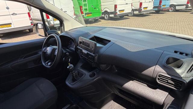 Citroen BERLINGO 1.5 BLEUHDI 75KW 102PK EURO 6 AIRCO/ ORIGINEEL AUDIO/ SCHUIFDEUR/ 100% DEALERONDERHOUDEN