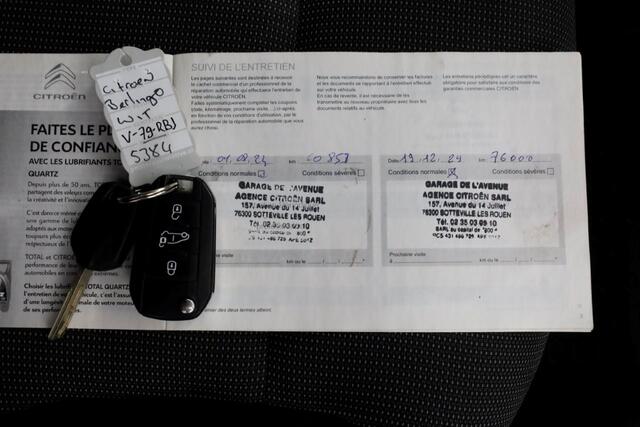 Citroen BERLINGO 1.2 PureTech 110pk Benzine Automaat Airco/Navi/3Pers. 12-2021