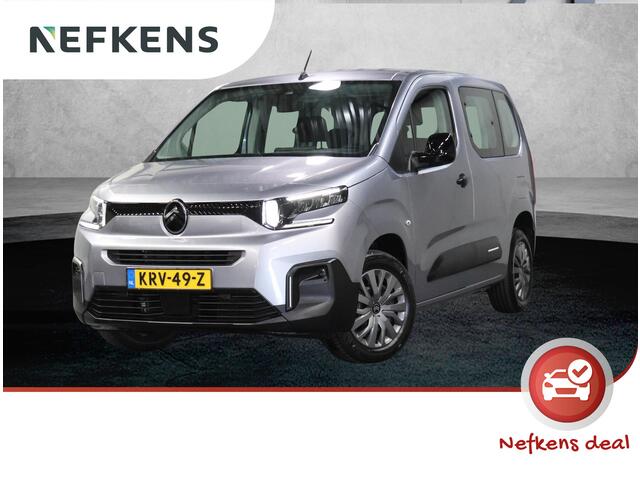 Citroen BERLINGO ë-Berlingo Feel L1 50 kWh 136PK | 1ste Eigenaar | AUTOMAAT | AppleCarPlay/AndroidAuto | 5 Persoons! | LED | Cruise Control | Airco | Parkeersensoren | Armsteunen | Isofix |