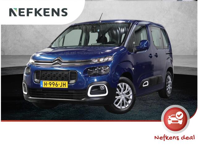 Citroen BERLINGO 1.2 110PK Feel | 2de Eigenaar | AppleCarPlay/AndroidAuto | Navigatie | 5 Persoons! | Cruise Control | Airco | Parkeersensoren | Isofix | Trekhaak |