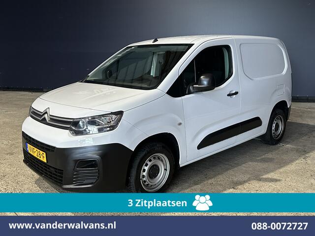 Citroen BERLINGO 1.5 BlueHDi 102pk L1H1 Euro6 Airco | 3-Zits | Camera | Apple Carplay | Cruisecontrol Android Auto, Parkeersensoren