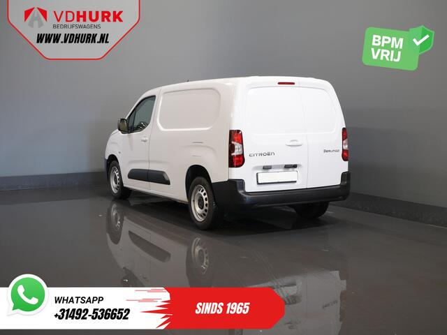 Citroen BERLINGO 1.5 HDi 100 pk L2 Carplay/ Stoelverw./ 3Pers./ Virtual Cockpit/ Climate/ Keyless/ Navi/ Camera/ Cruise/ PDC