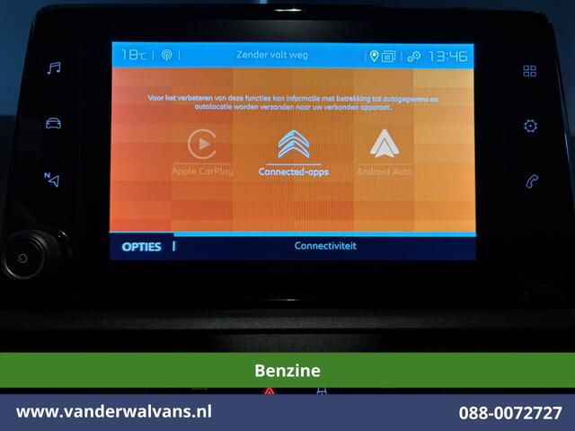 Citroen BERLINGO 1.2 PureTech 130pk Automaat Benzine L1H1 Inrichting Euro6 Airco | 3-Zits | Navigatie | Camera | Apple Carplay Cruisecontrol, Android Auto, Parkeersensoren, Bijrijdersbank