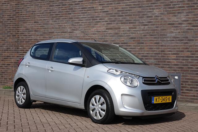 Citroen C1 1.0 e-VTi Feel, ZILVER METALLIC, AIRCO, 5 DEURS, KEURIGE AUTO
