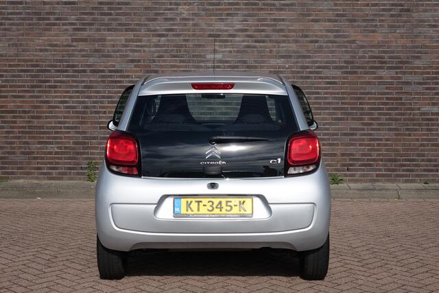Citroen C1 1.0 e-VTi Feel, ZILVER METALLIC, AIRCO, 5 DEURS, KEURIGE AUTO