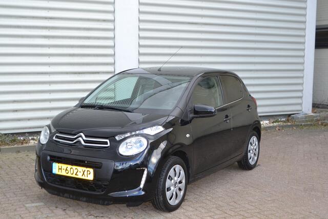 Citroen C1 1.0 VTi Feel I AIRCO I 5 DEUREN I PARKEERSENSOREN ACHTER I RADIO+BLUETOOTH+USB+AUX AANSLUITING I RESERVEWIEL I PRIVACY GLASS I KLEUR ZWART I