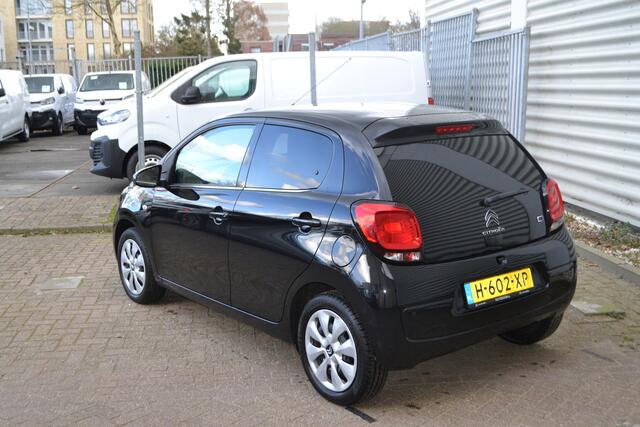 Citroen C1 1.0 VTi Feel I AIRCO I 5 DEUREN I PARKEERSENSOREN ACHTER I RADIO+BLUETOOTH+USB+AUX AANSLUITING I RESERVEWIEL I PRIVACY GLASS I KLEUR ZWART I