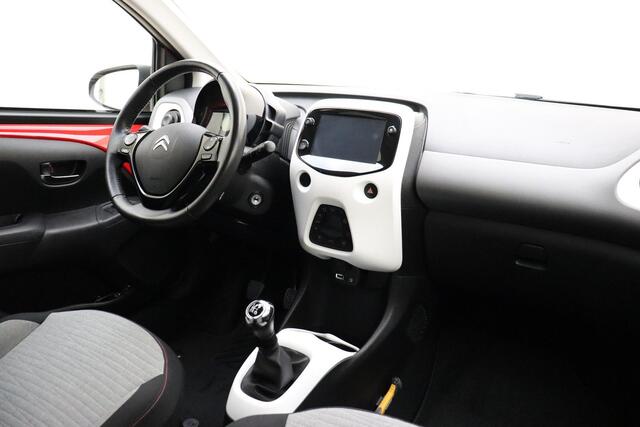 Citroen C1 1.0 VTi Shine 72 PK | Handgeschakeld | 10.000 Km ! | Navigatie | Touchscreen | Camera | Elektrische ramen | Licht metalen velgen | Airco | Climate Control | 1e eigenaar