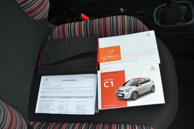 Citroen C1 1.0 e-VTi Feel I AIRCO I PARKEERSENSOREN ACHTER I CENTRALE DEURVERGRENDELING I RESERVEWIEL I 5 DEUREN I RADIO-USB -AUX AANSLUITING + BLUETOOTH I