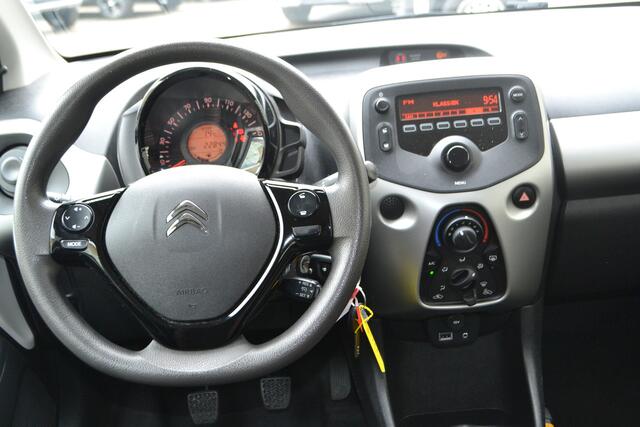 Citroen C1 1.0 e-VTi Feel I AIRCO I PARKEERSENSOREN ACHTER I CENTRALE DEURVERGRENDELING I RESERVEWIEL I 5 DEUREN I RADIO-USB -AUX AANSLUITING + BLUETOOTH I
