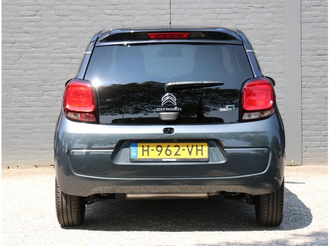 Citroen C1 1.0 VTi Origins | Apple Carplay/Android Auto | Achteruitrijcamera | Climate Control | Bluetooth | Automatisch dimlicht | Radio / MP3 speler met USB + stuurwielbediening | Dealeronderhouden | Lederen stuurwiel | Privacy Glass | 15" lichtmetalen velgen |
