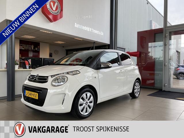Citroen C1 1.0 VTi Feel,NL Auto,1e Eigenaar,Dealeronderhouden,Airco,Bleutooth,Snelheidsbegrenzer,Elektrischpakket,Stuurbekrachting Snelheidsafhankelijk,Usb Ipod Aansluiting