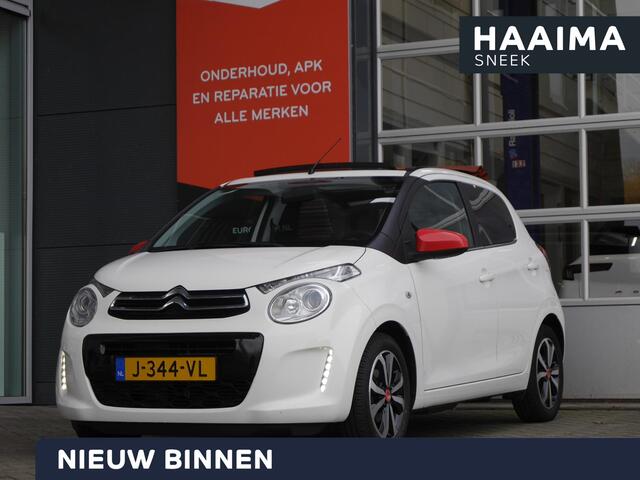 Citroen C1 1.0 VTi Airscape Shine | Cabrio dak | Achteruitrijcamera | Climate control | Lichtmetalen velgen | 5 deurs | Extra getint glas