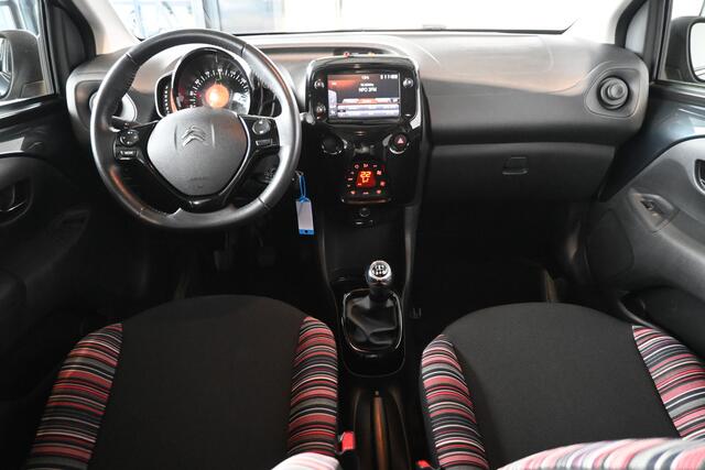 Citroen C1 1.0 VTi Shine Clima Carplay Camera LED Licht metaal 1e Eigenaar Rijklaarprijs Inruil Mogelijk!