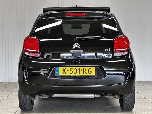 Citroen C1 1.2 PureTech Airscape Shine/ D-Riem Verv. 70.000KM!/ Open-Dak!/ 15''LMV/ Bluetooth/ Multi.Stuur/ Elek.Pakket/ Isofix/ Metallic Lak/ C.V.Afstand.