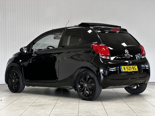 Citroen C1 1.2 PureTech Airscape Shine/ D-Riem Verv. 70.000KM!/ Open-Dak!/ 15''LMV/ Bluetooth/ Multi.Stuur/ Elek.Pakket/ Isofix/ Metallic Lak/ C.V.Afstand.