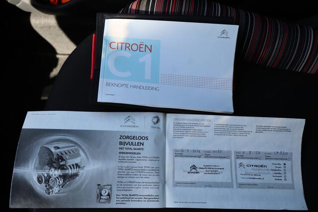 Citroen C1 1.0 VTi Shine Dealeronderhouden! Achteruitrijcamera/Bluetooth/Airco/Elektrische ramen