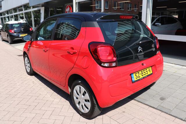 Citroen C1 1.0 e-VTi Feel, sportief zwart dak. Eerste eigenaar, dealer onderhouden!