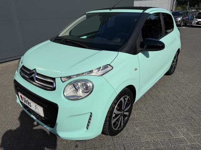 Citroen C1 1.0 VTi Airscape Shine (Navigatie - Automatische Airco - Camera - Apple Carplay - DAB - Elektrisch vouwdak - 15"Lichtmetalen velgen incl 4S)