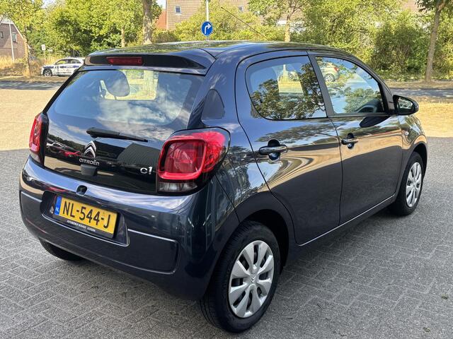 Citroen C1 1.0 e-VTi Selection NL-Auto, Keurig onderhouden, Airco, Elektrische ramen, Centr. portier vergr., Led-verlichting, Audi-Usb-Bluetooth, Tel-verbinding