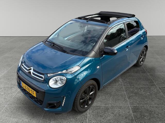 Citroen C1 Airscape Shine 1.0 e-VTi 72pk | CABRIODAK ZWART | CAMERA | CLIMA | NAVI | LM-VELGEN 'BLACK' | APPLE CARPLAY / ANDROID AUTO | DAB+ |
