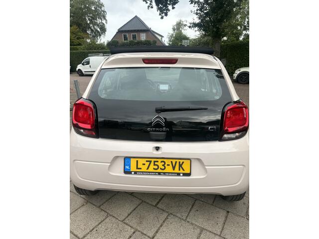 Citroen C1 1.0 VTi Airscape Shine Groot open dak met airco en cruise controle en apple carplay