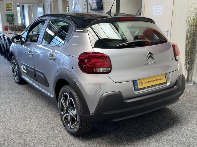 Citroen C3 1.2 PureTech Feel 111pk, 6 versnellingsbak NAVIGATIE CRUISE CONTROL BLUETOOTH TELEFOON APPLE CARPLAY/ANDROID RIJSTROOKSENSOREN PDC ZEER MOOI !! LOCATIE 1001