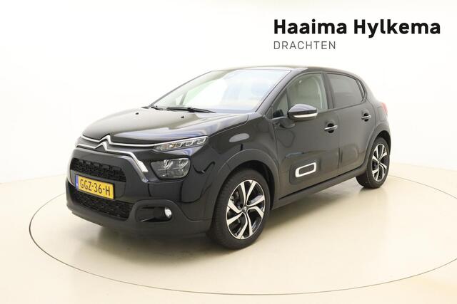 Citroen C3 1.2 PureTech Max NIEUW ¤ 3.000 KORTING | PRIVATE LEASE CASH BACK ACTIE 249 euro per maand| Navigatie | 17" Lichtmetalen velgen | Climate control | Getint glas | Zwart dak