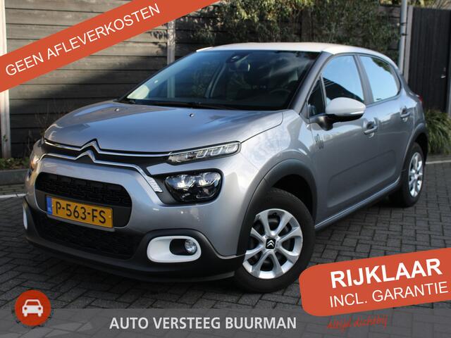 Citroen C3 1.2 PureTech 83PK You Cruise Control, Airco, Parkeersensoren Achter, Stoelverwarming, Bluetooth