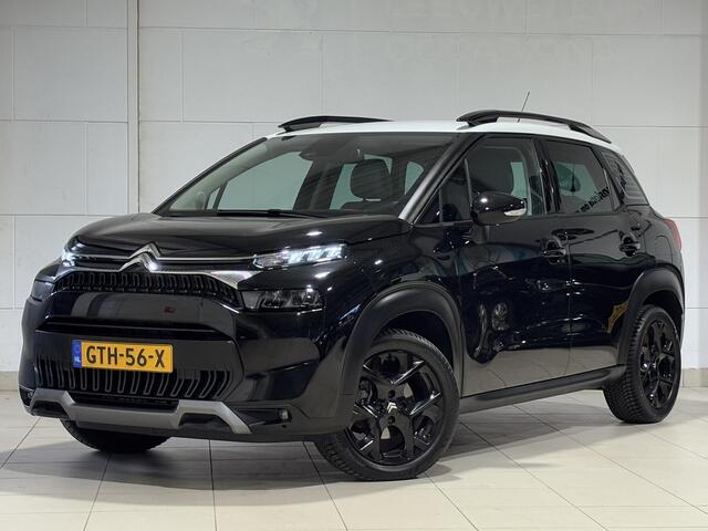 Citroen C3 Aircross SUV Shine Pack 1.2 TURBO 130pk EAT6 AUTOMAAT | TWO-TONE! | KEYLESS | CAMERA | NAVI | STOEL+VOORRUITVERW. | LEDER | KEYLESS ENTRY | DAB+
